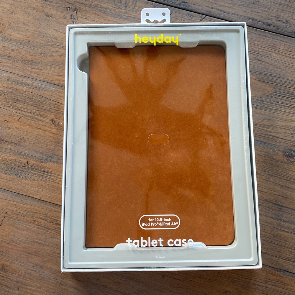 Heyday soft touch 10.5 in iPad Pro/air Case- Brown